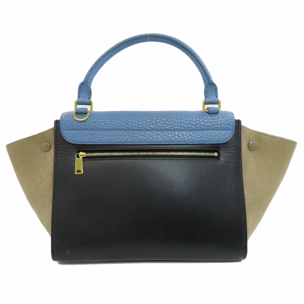 Celine Trapeze 2way Calfskin Leather Shoulder bag leather - Picture 2 of 11